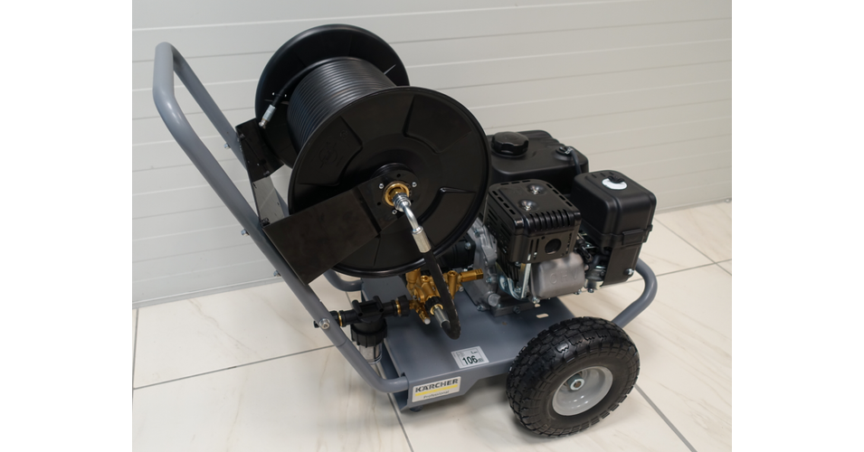 KARCHER HD7/20G CLASSIC TÖMLŐDOBBAL, 40 MÉTER CSATORNA TISZTÍTÓ ...