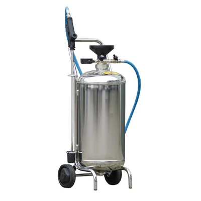 HABOSÍTÓ TARTÁLY  ROZSDAMENTES ACÉL 24 LITER