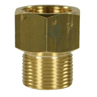 M22X1,5 AG: M22X1,5 IG SÁRGARÉZ